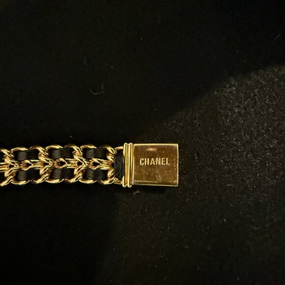 Chanel Premiere Gold and Black Watch - Picture 6 of 9